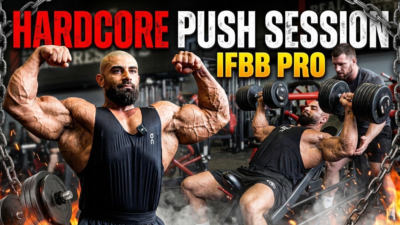 TRAINING WITH AN IFBB PRO BODYBUILDER! PUSH DAY WITH CHRIS ABELA