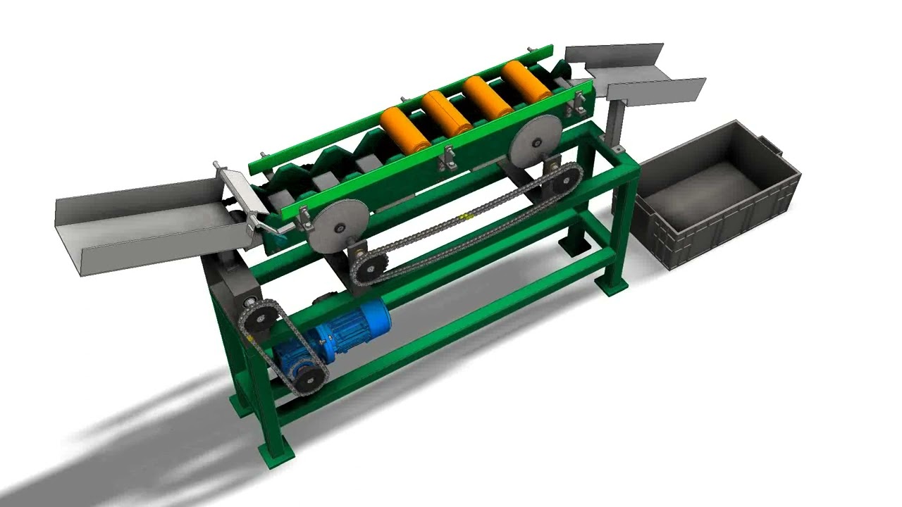 Walking Beam Conveyor  on Dynamic simulation by juti na