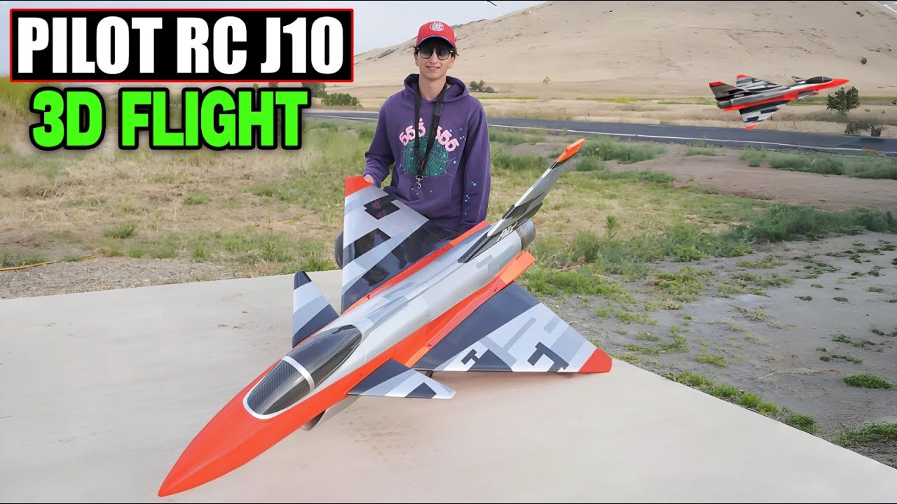 Nehoray Shvartz Awesome 3D Flight Pilot RC 2.2m J10 Jets Over California