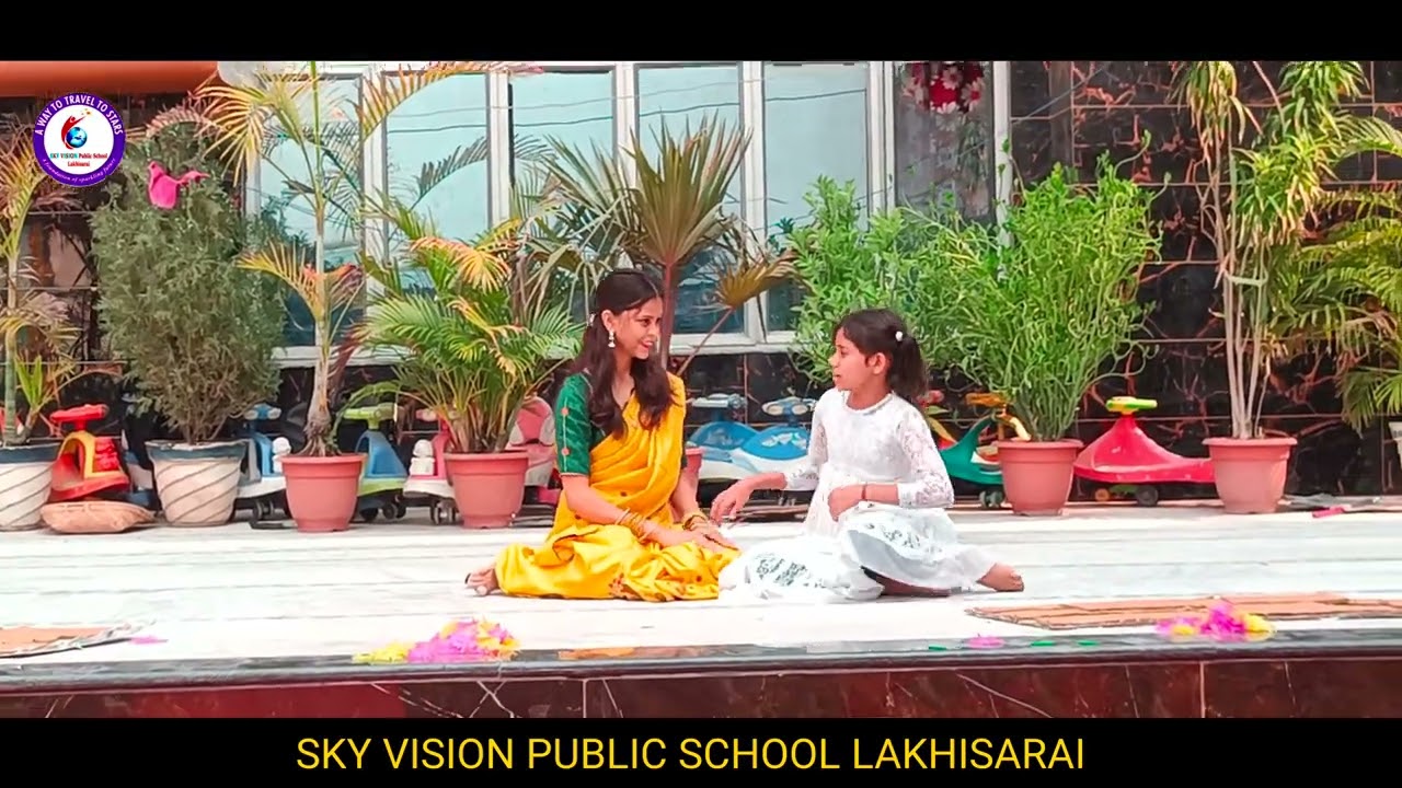 WOMEN'S DAY ACT PERFORMANCE @ SKY VISION PUBLIC SCHOOL LAKHISARAI #video #viral#dance#public#school