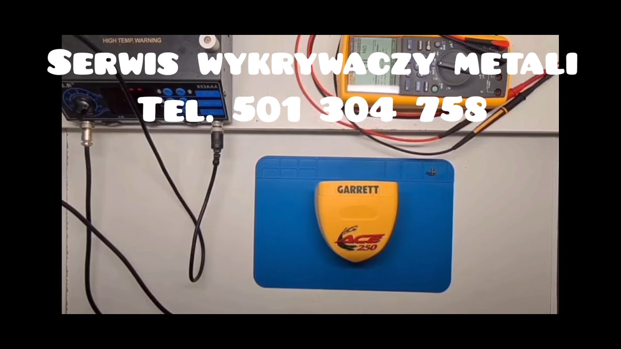 Naprawa wykrywacza GARRETT ACE 250