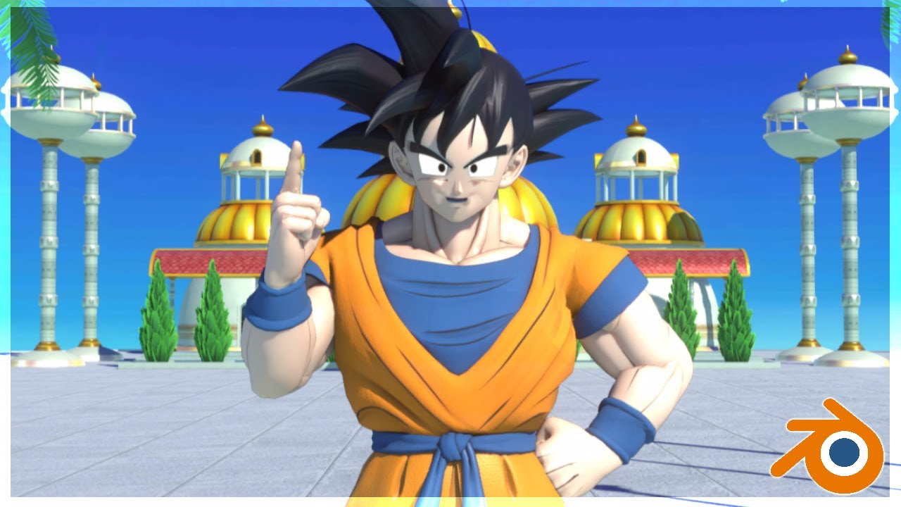 Happy New Year DAU! From Son Goku! [Blender]