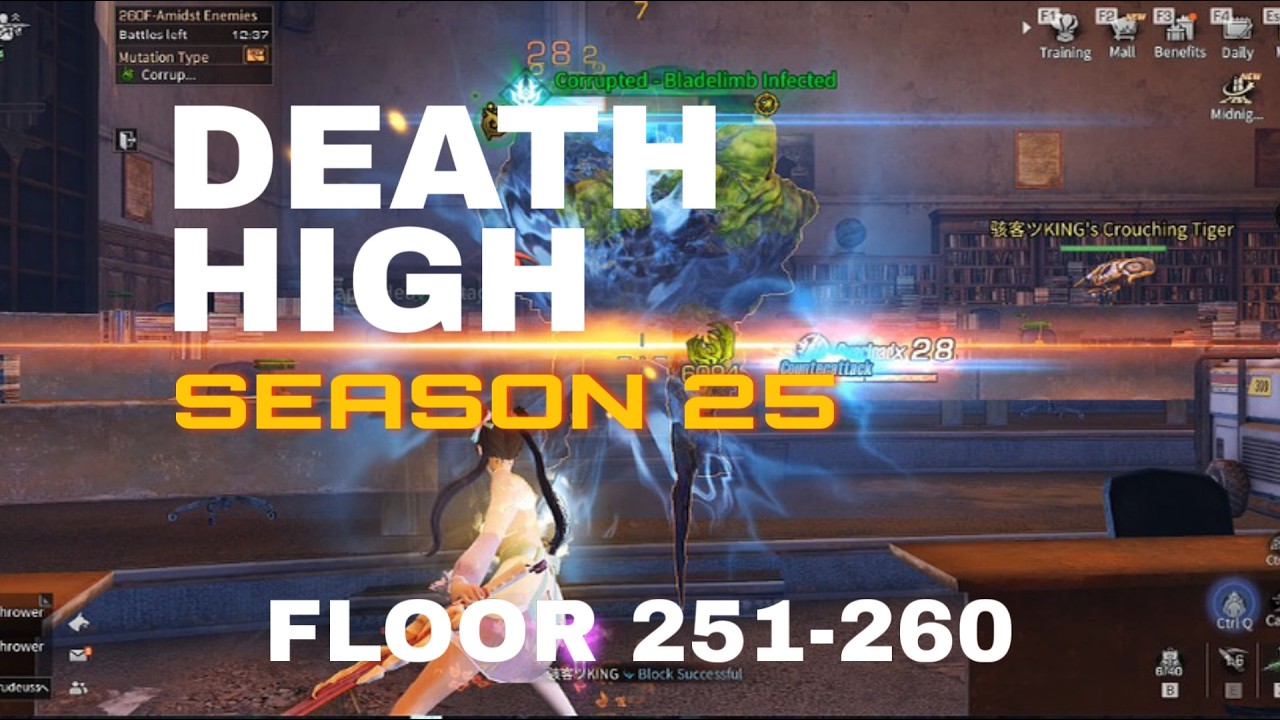 LIFEAFTER - DEATH HIGH FLOOR 251 - 260 | SEASON 25 #wildnesiaa
