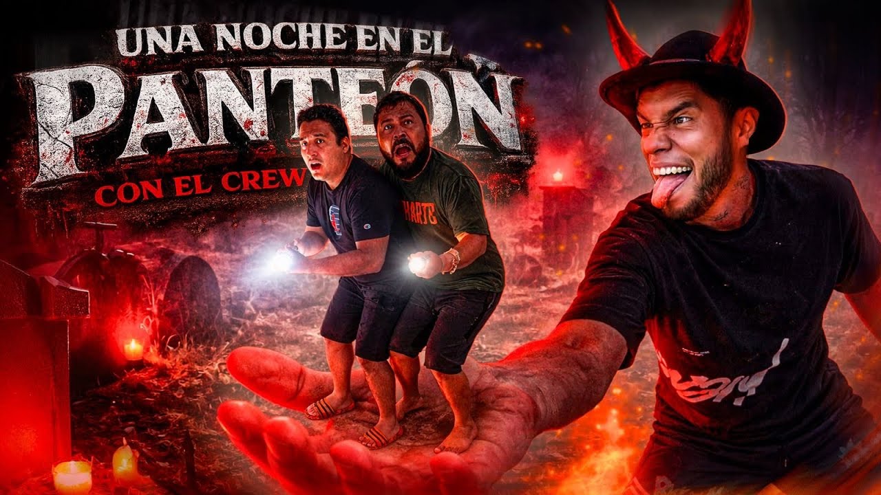 🔥UNA NOCHE EN EL PANTE&Oacute;N CON LOS MIEDOSOS DEL CREW🔥