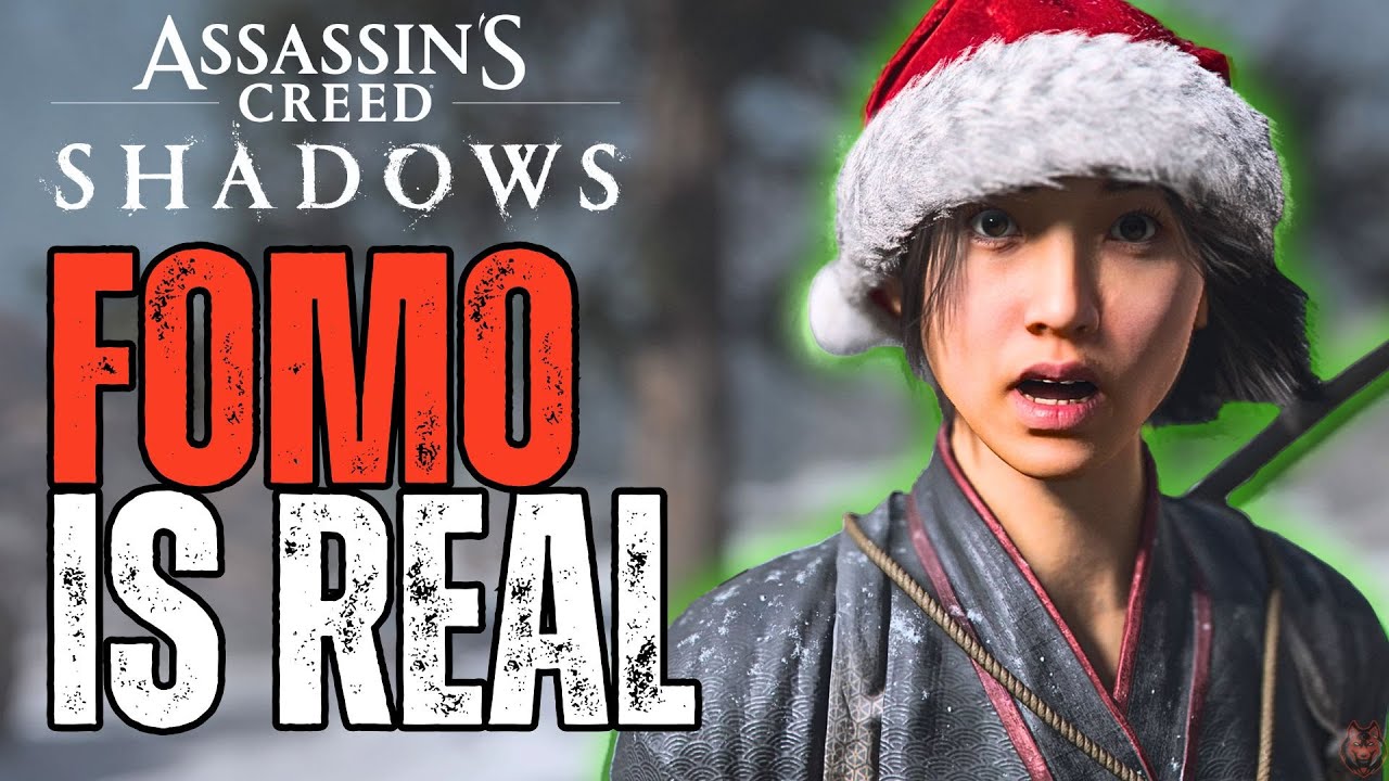 FOMO z darmowymi dodatkami świątecznymi do Assassin's Creed Shadows