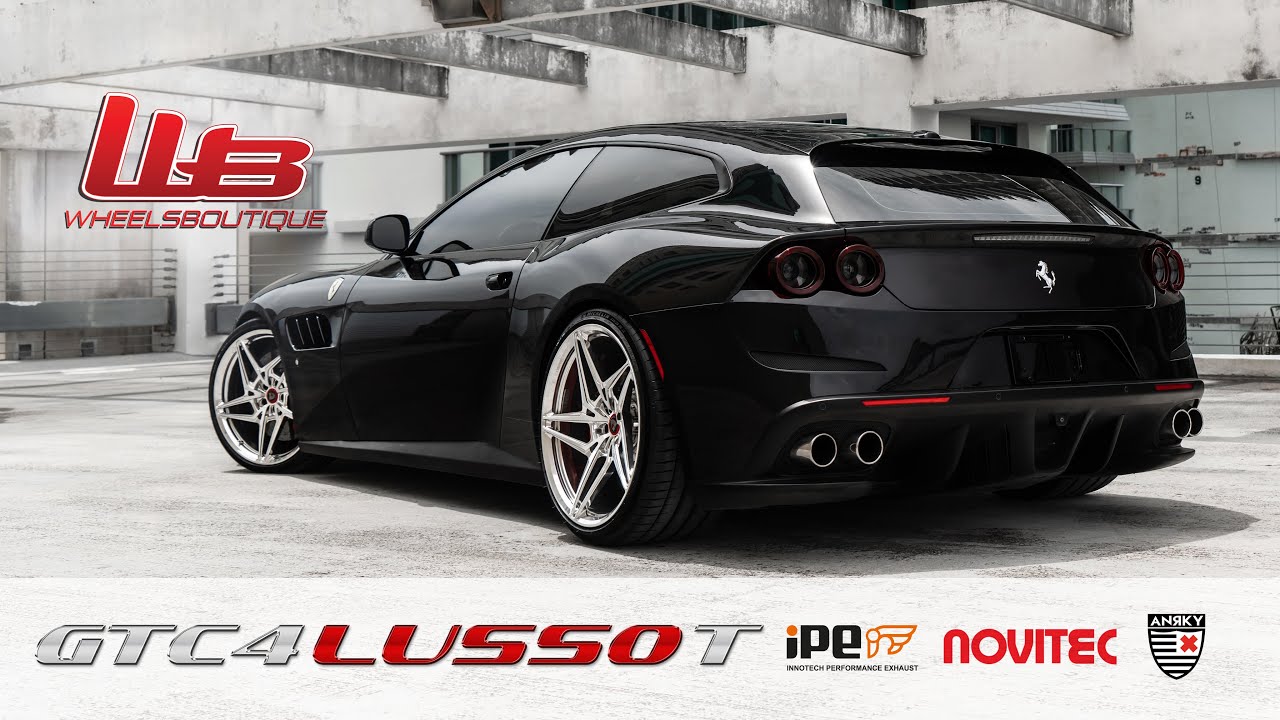 FERRARI GTC 4 LUSSO T: ПОДВЕСКА NOVITEC + ВЫПУСК IPE + НАСТРОЙКА DME + КОЛЕСА ANRKY