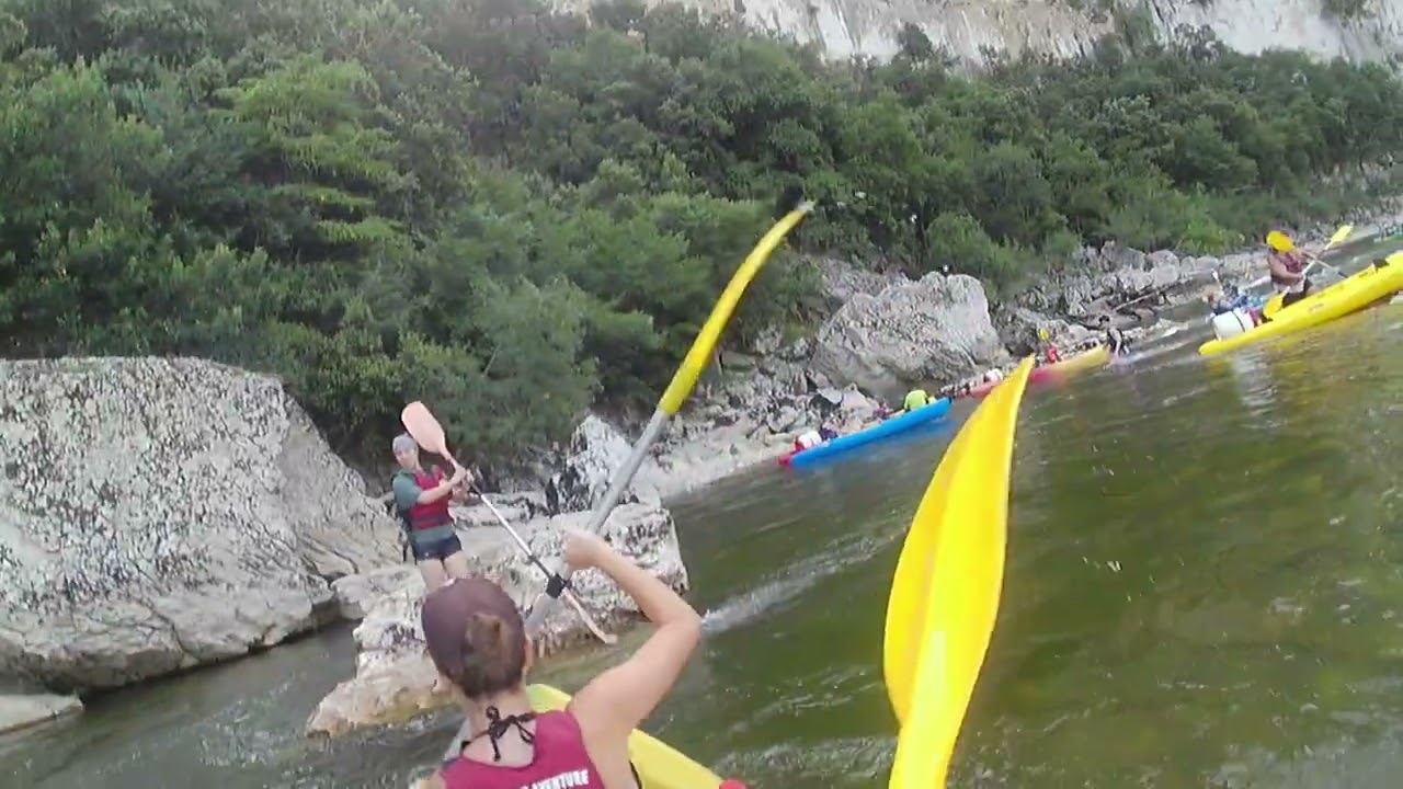 DESCENTE DE L'ARDECHE EN KAYAK EN FAMILLE - 10 août 2023