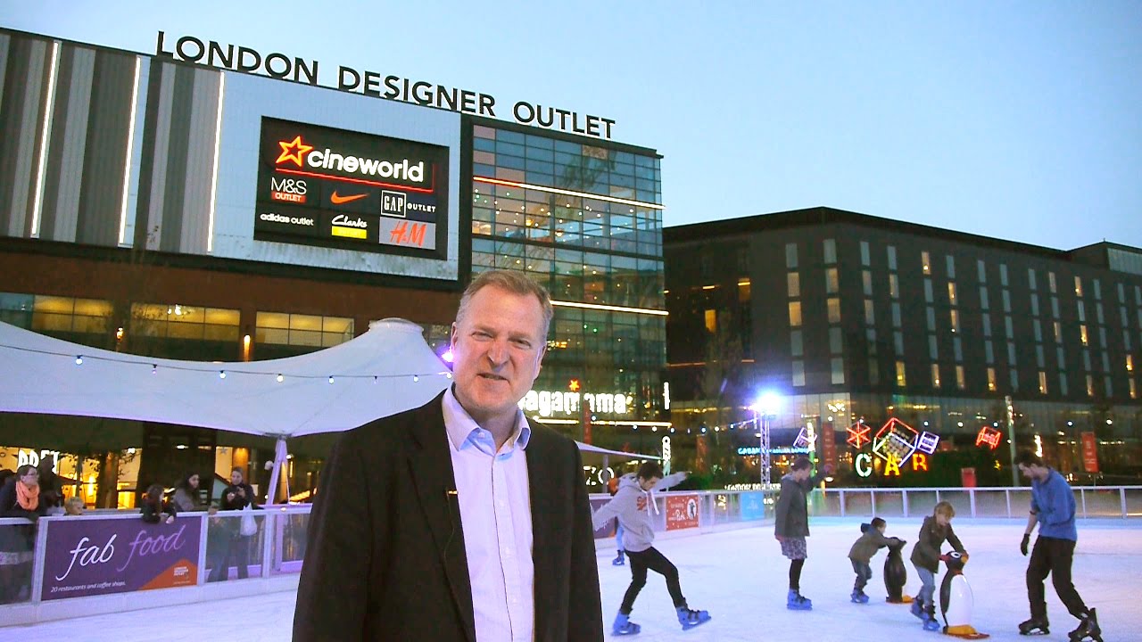 Ice Skating at Wembley Park - introduction by James Saunders