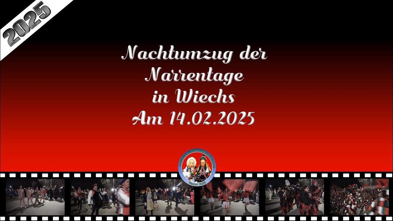 14.02.2025 Nachtumzug von den Narrentagen in Wiechs