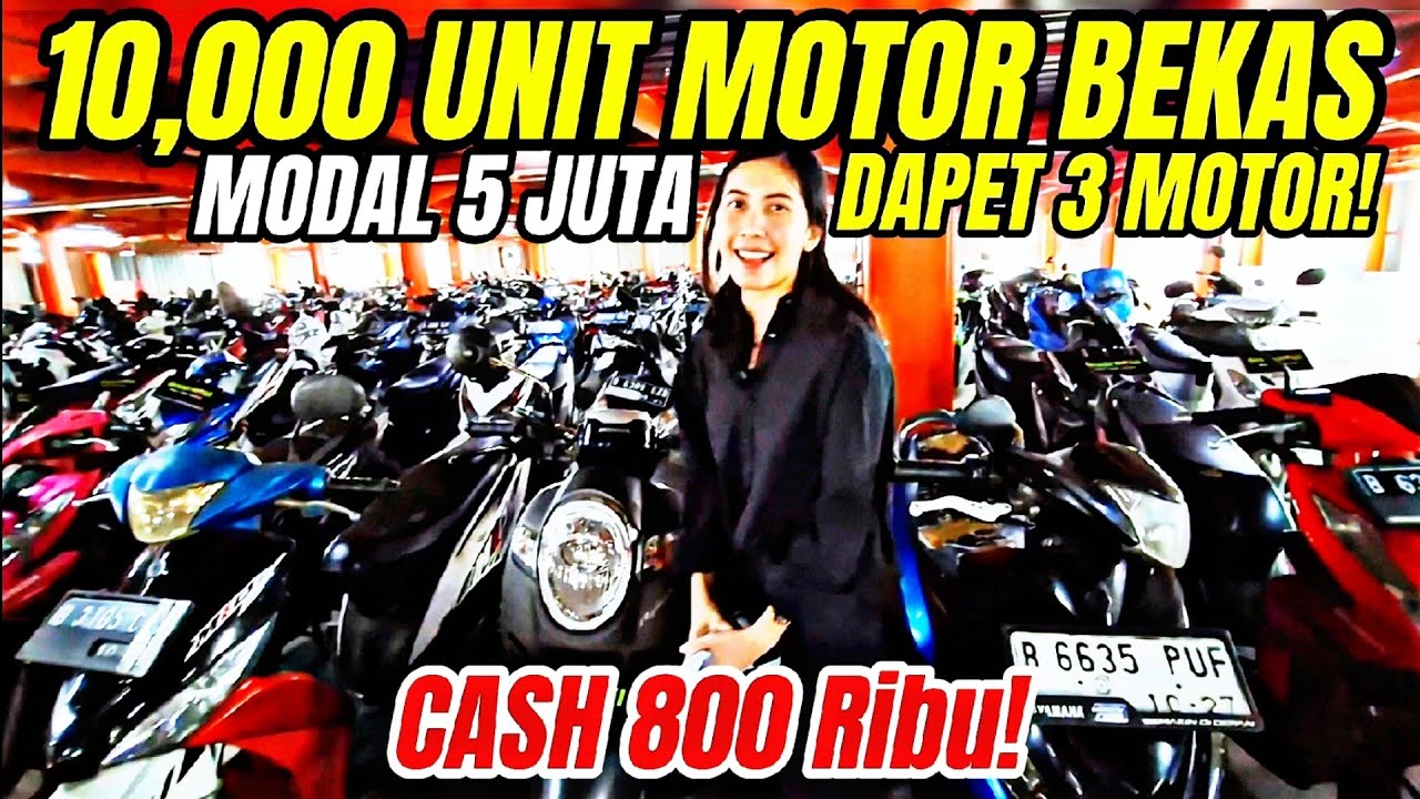 BUDGED ANAK KOST‼️ Terupdete Cash 800rb dapet motor tahun muda! 5jt dapet 3 unit dijual masih cuan!