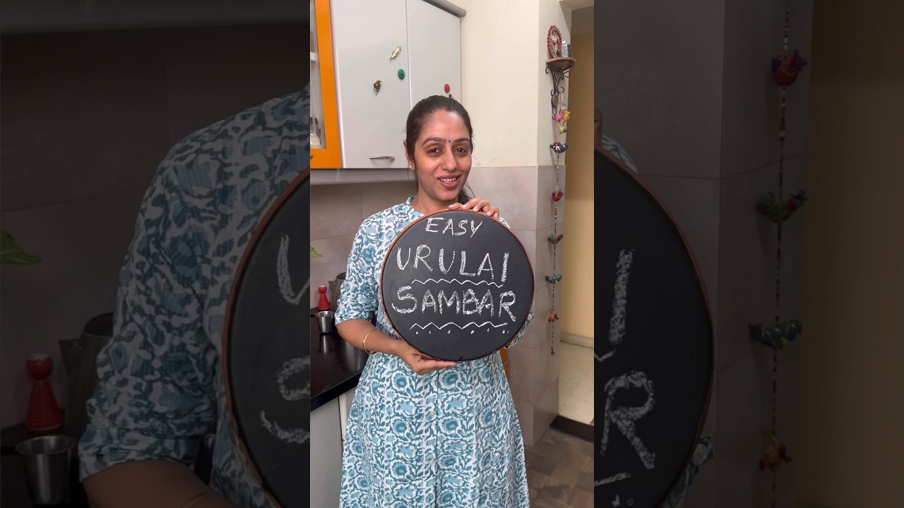 Potato Sambar Recipe . Urulai Sambar 👍🏻😋 Save and Share the video 💕🙏🏻