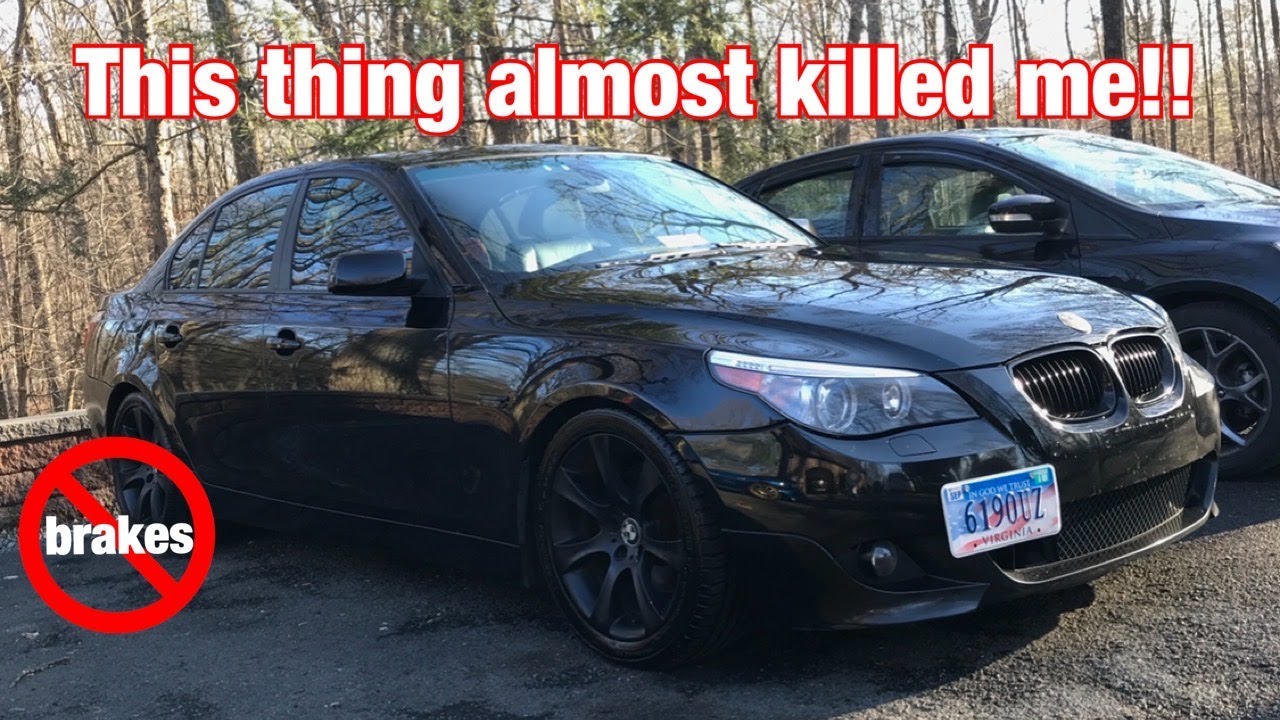 My BMW E60 530i Almost KILLED Me!! Brake Line Failed & Fixed