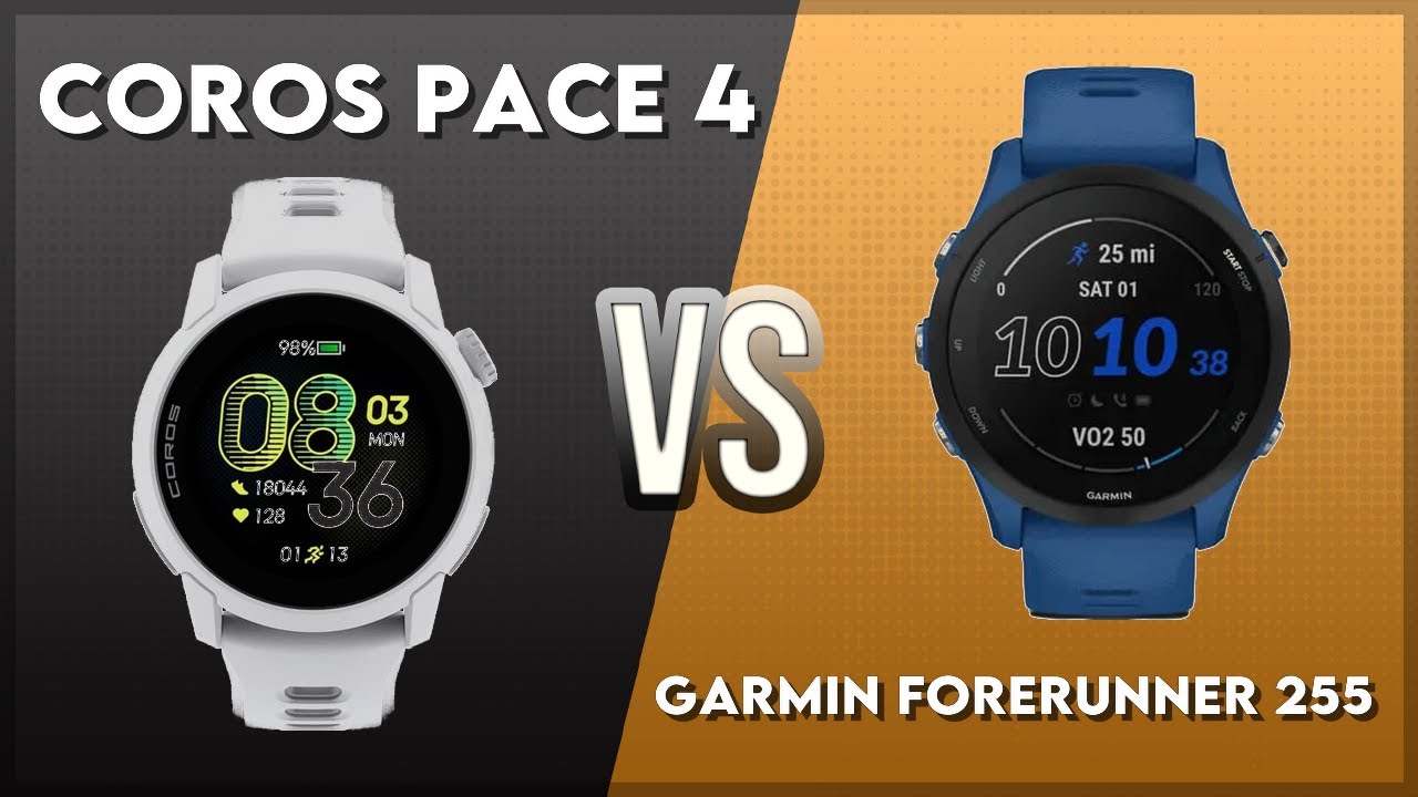 Сравнение Coros Pace 4 и Garmin Forerunner 255