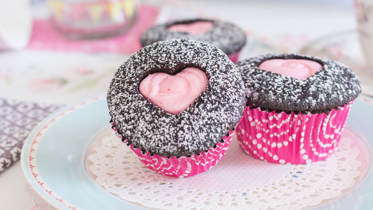 Cupcakes para San Valentín - Receta - María Lunarillos | tienda & blog