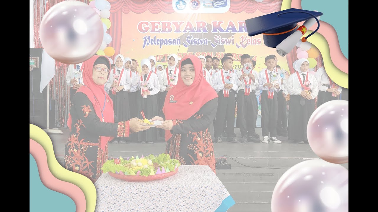 GEBYAR KARYA PELEPASAN SISWA SISWI KELAS 6 UPTD SPF SDN SLEROK 4 TAHUN PELAJARAN 2022-2023