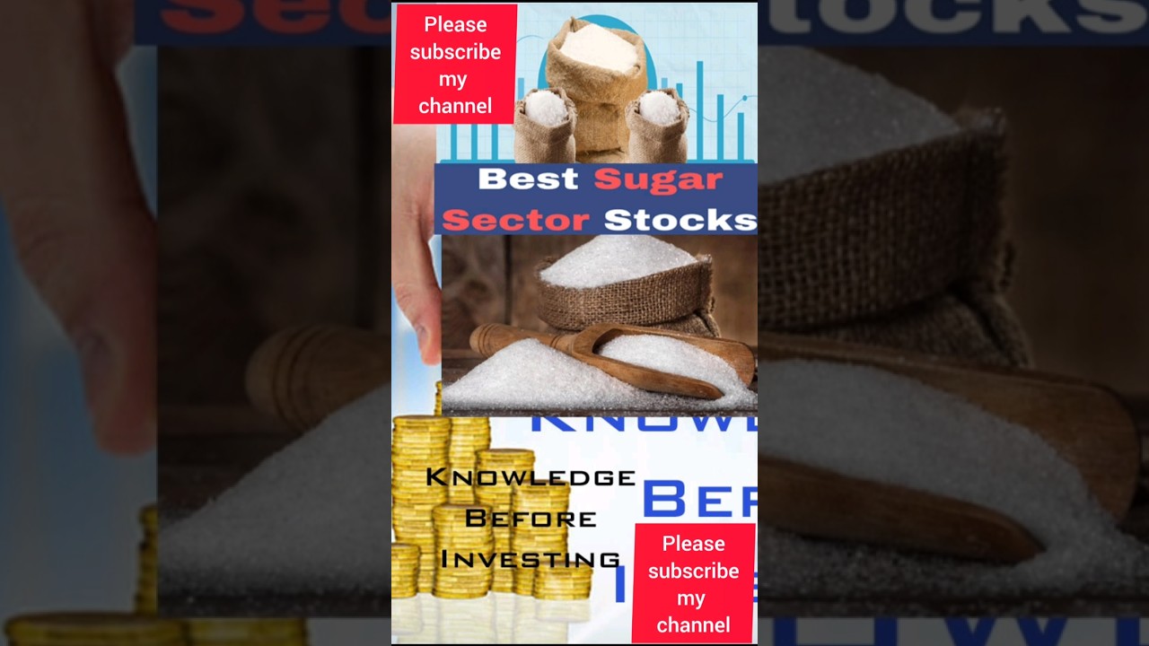 Top 5 Sugar Stocks | 5 of The Best Sugar Stocks | Best of the sugar stocks #sugar #stockmarket
