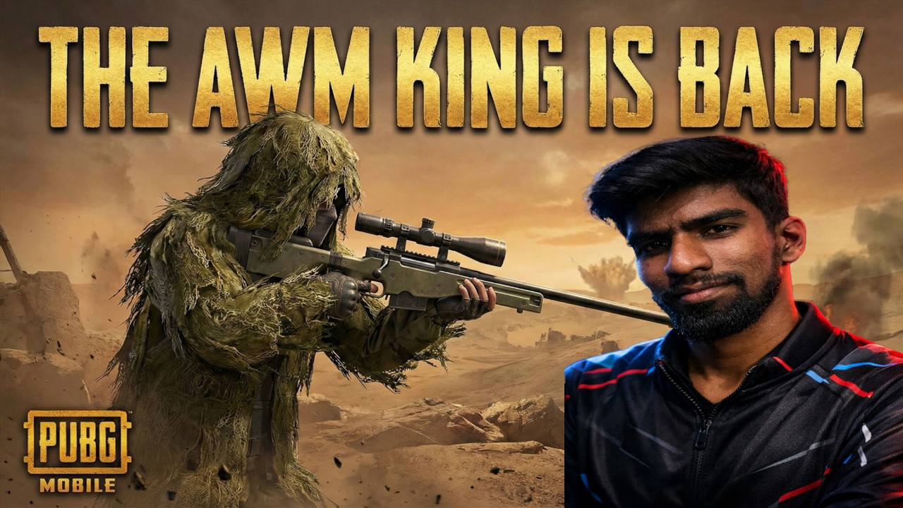 The AWM King Returns with a BANG in 2026! #blacktamilan #sniperking