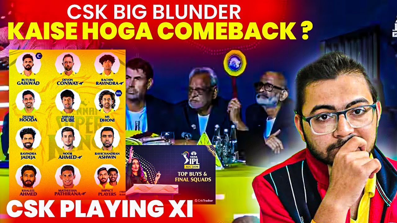 CSK Big Blunder 😱 Kaise Hoga Comeback? | CSK Playing XI | IPL 2026 Analysis