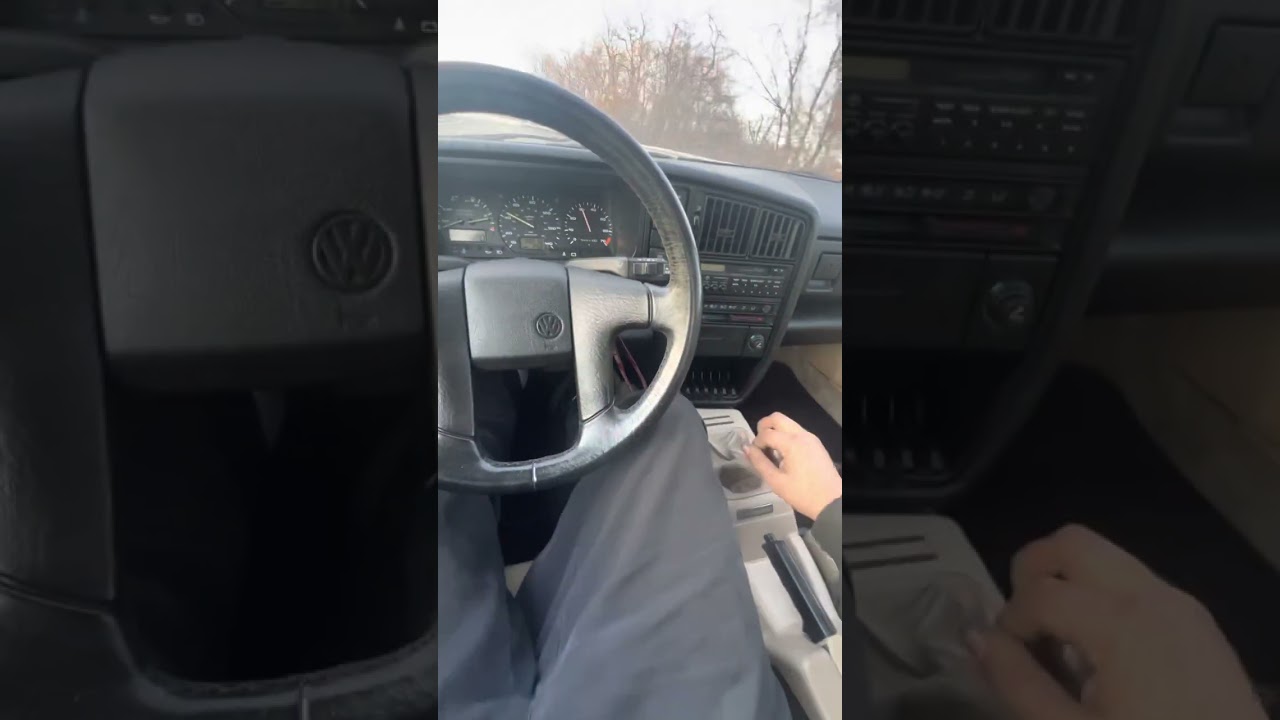 1992 Volkswagen Corrado VR6 POV driving/walk around