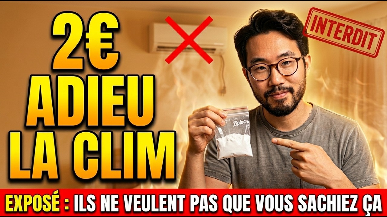Cette Poudre à 2€ Remplace Votre Climatiseur. Pourquoi Est-Elle INTERDITE dans 12 Régions ?