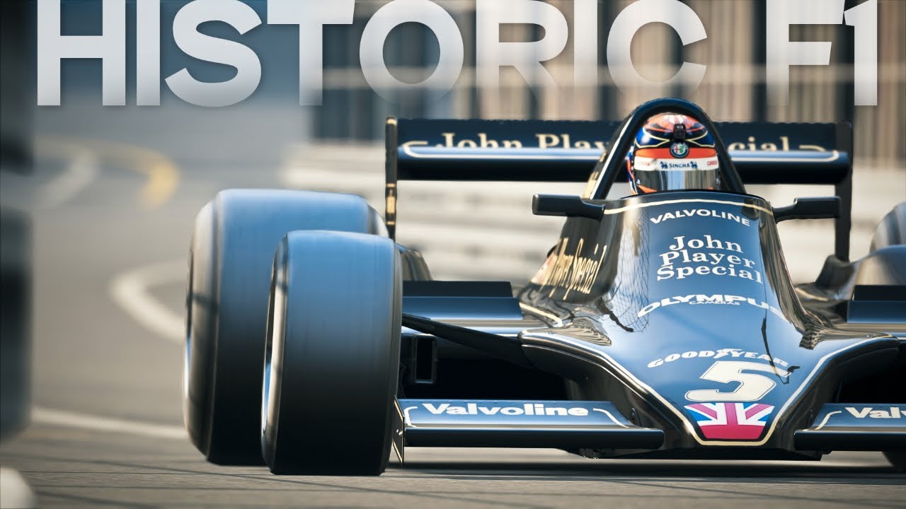 Realistic TV View | Kimi Räikkönen Driving F1 1978 Lotus 79 at Monaco Historic GP | #AssettoCorsa