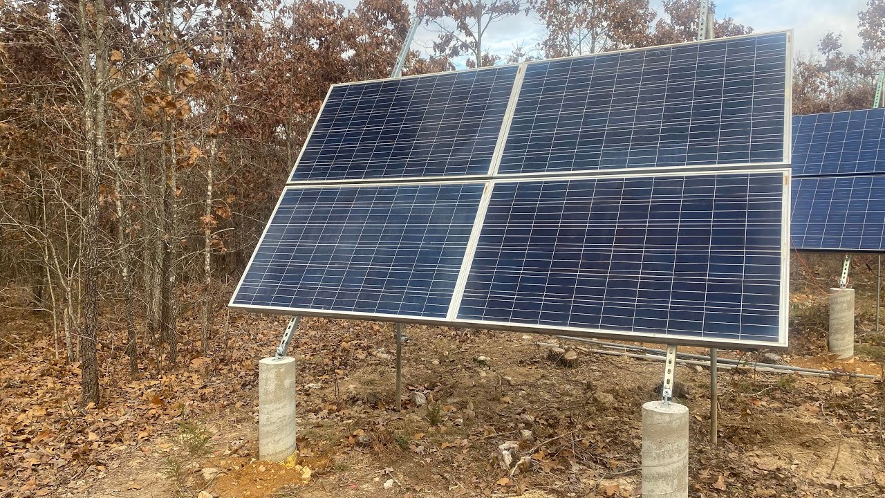 DIY Solar Ground Mount (Simple, Cheap!)