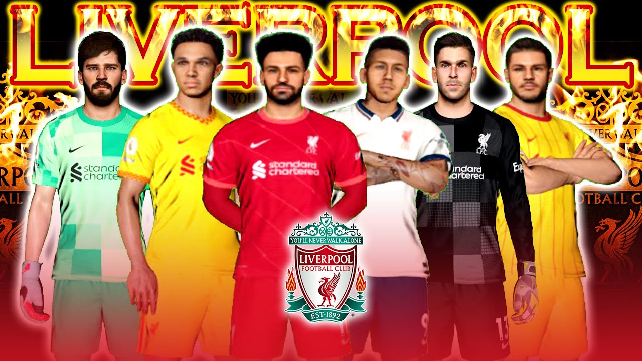 PES 2017 | LIVERPOOL NEW KITS SEASON 2021/2022