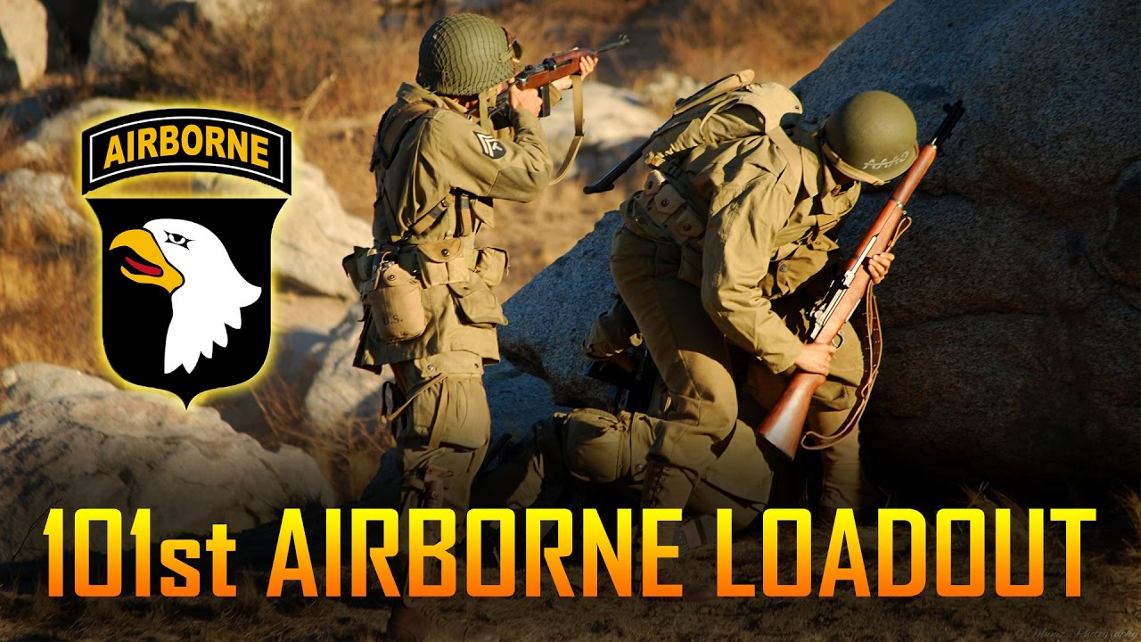 101ST AIRBORNE PARATROOPER WORLD WAR 2 LOADOUT | SPARTAN117GW