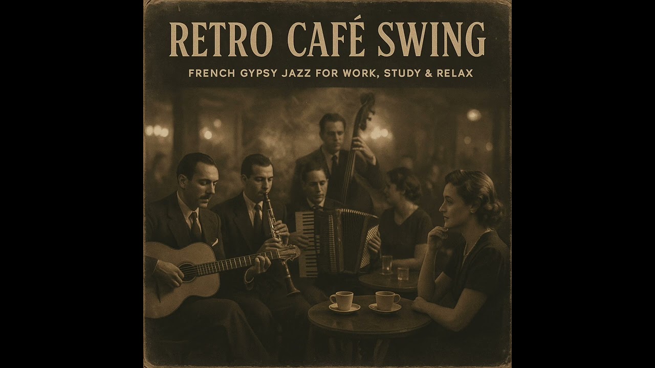 Morning Swing in Montmartre ☕ #jazzmanouche #french #jazz #paris #caf&eacute;music #music #song #studymusic
