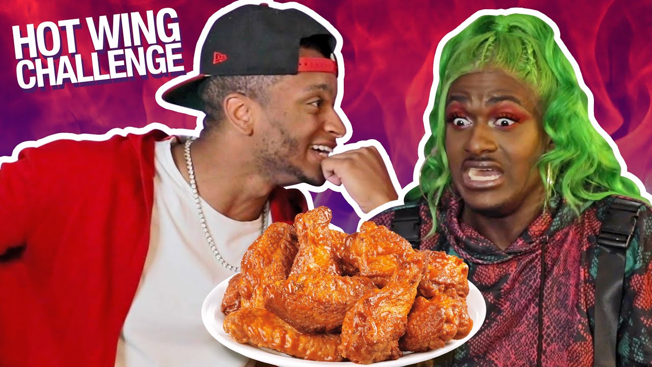 TiTi HOT Wings Challenge feat. Diamond Batiste SUPER FUNNY