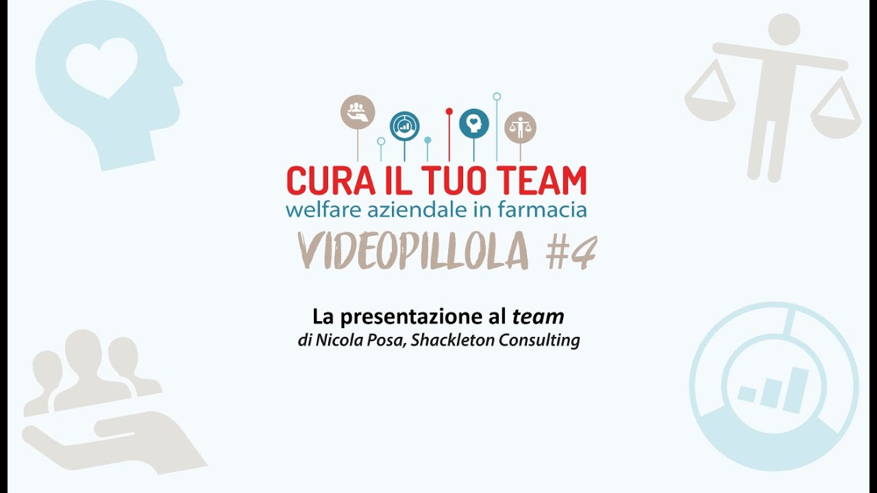 Cura il tuo team - Videopillola n. 4: La presentazione al team