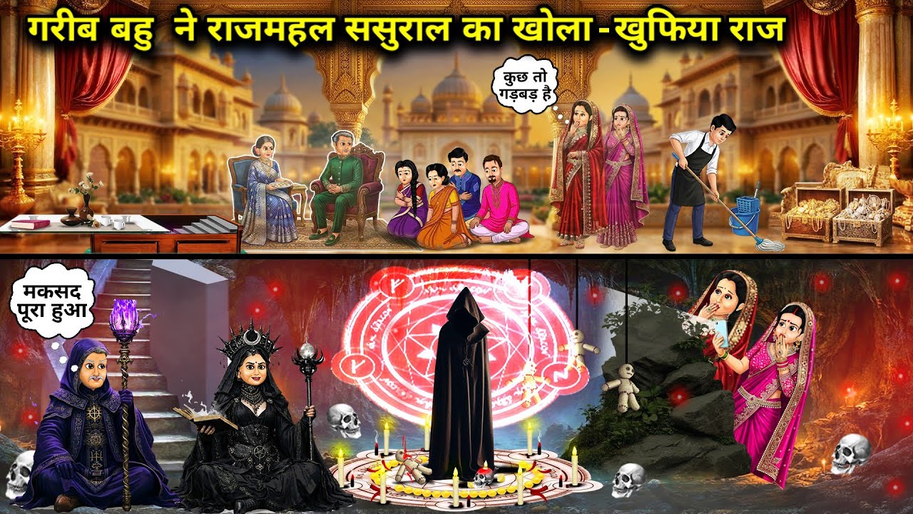 गरीब बहु ने राजमहल ससुराल का खोल खुफिया राज||Poor daughter-in-law reveals secrets of her in-laws' pa