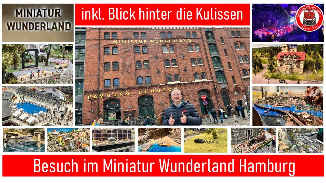 Miniatur Wunderland Hamburg inkl. Führung hinter die Kulissen