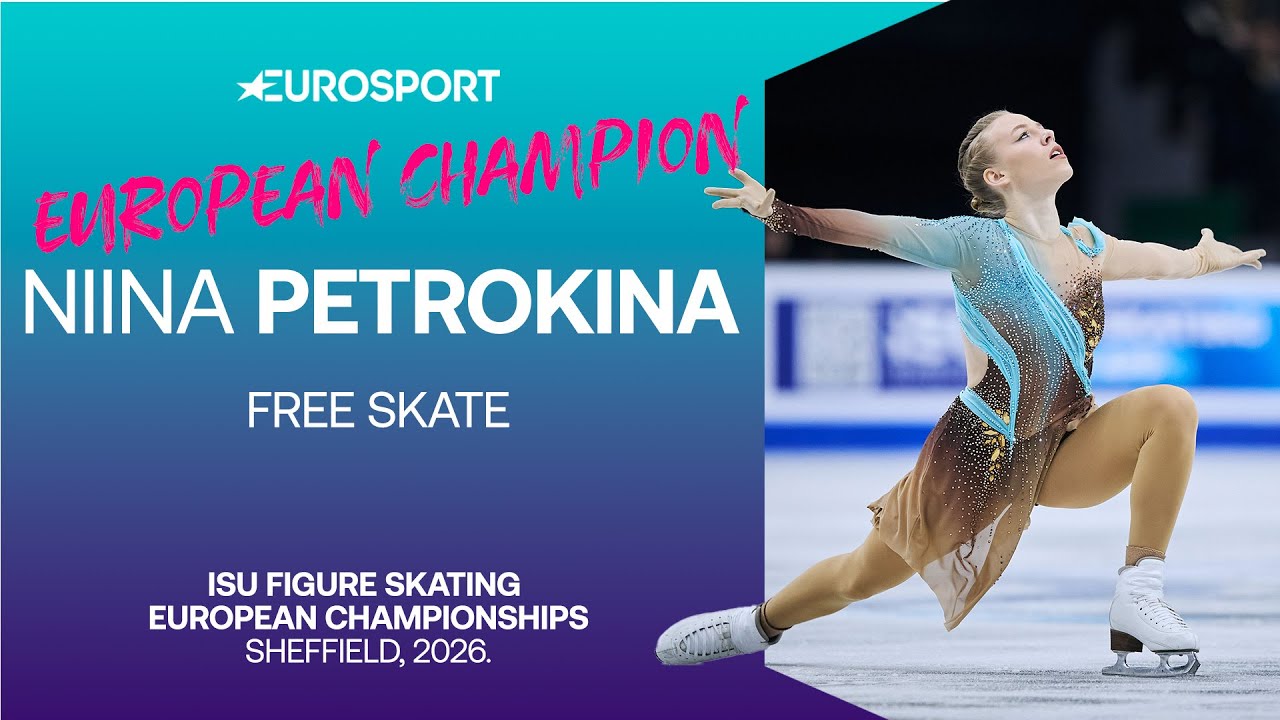 The New European Champion: Niina PETROKINA (EST) | Full Free Skate | European Championships 2026