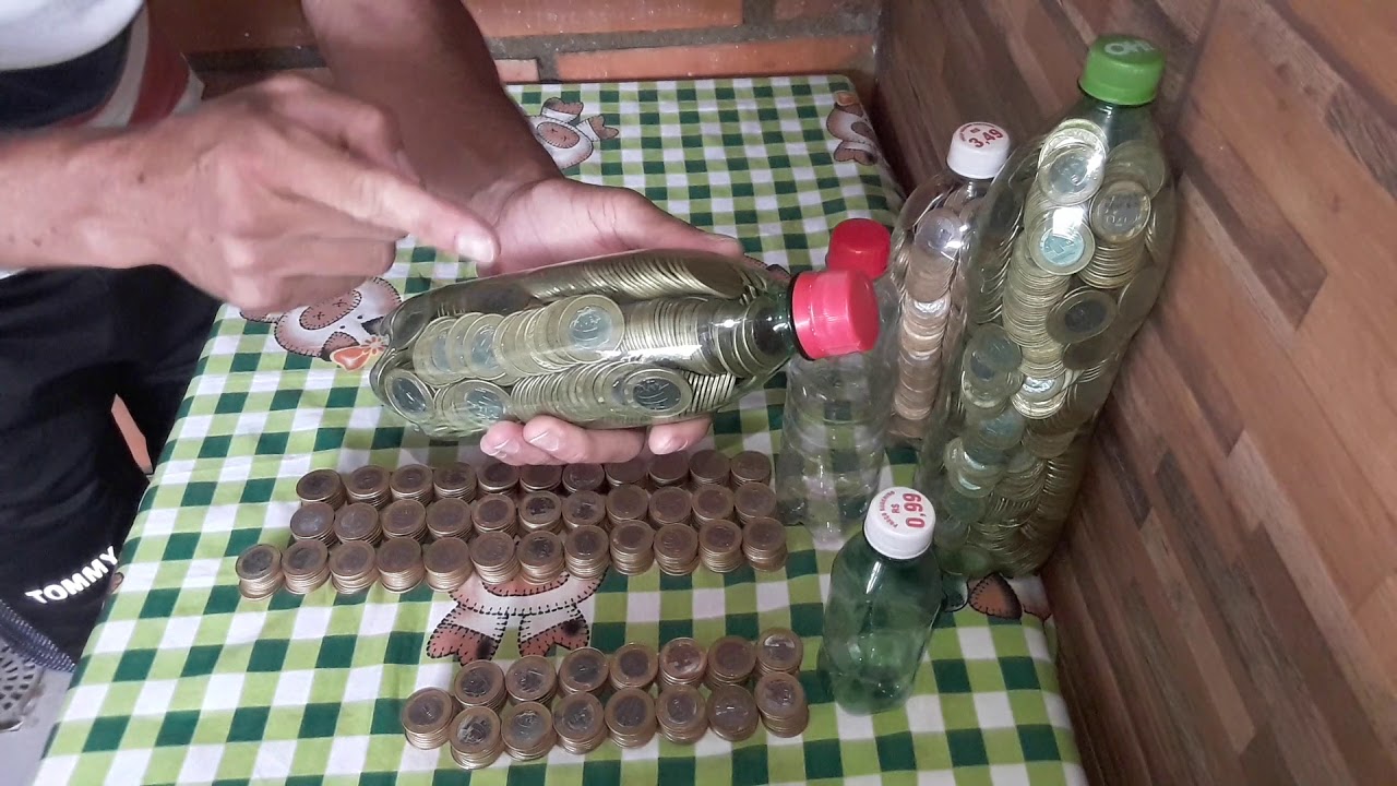 Abrindo os cofres! Vamos ver quanto consegui juntar! 🤗