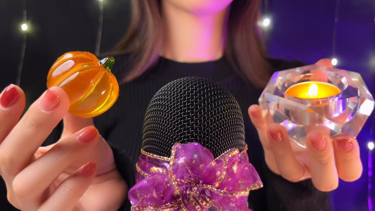 ASMR | Halloween Trigger Sounds 🎃 Relax & Sleep with Spooky Items🕯 ｜No Talking