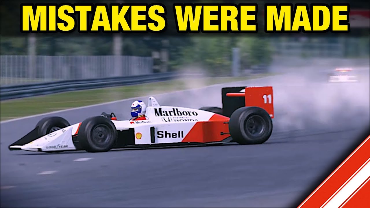 Mighty McLaren MP4/4 at Spa-Francorchamps in AMS2