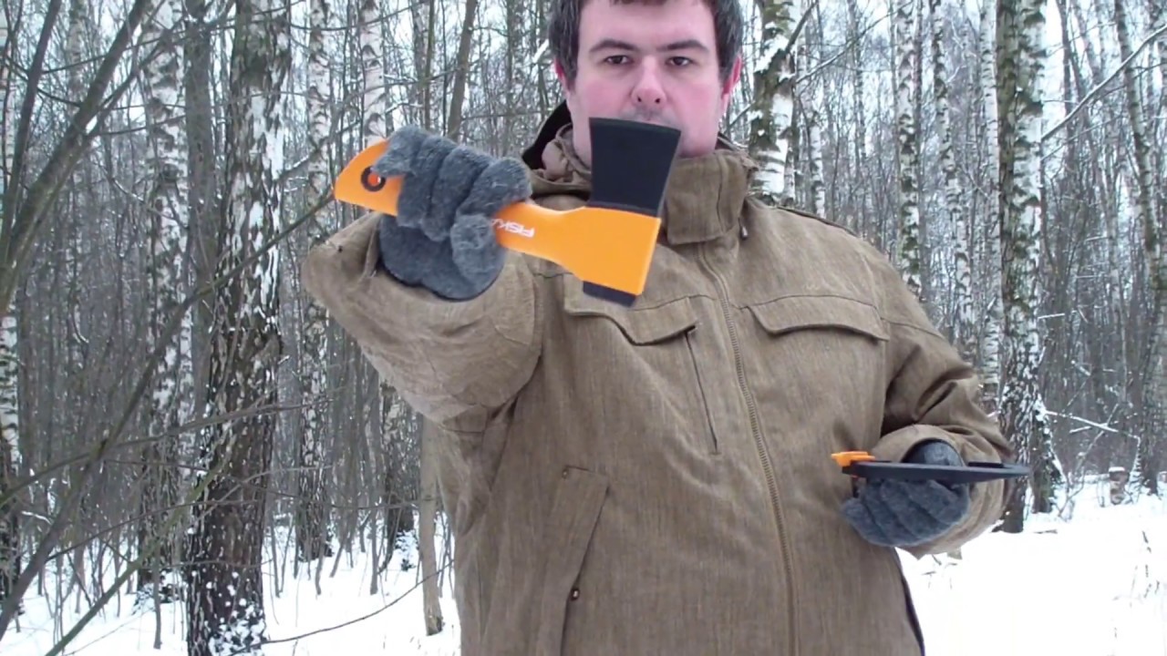 Обзор набора инструментов Fiskars. Fiskars X5 + пила SW73 + нож.