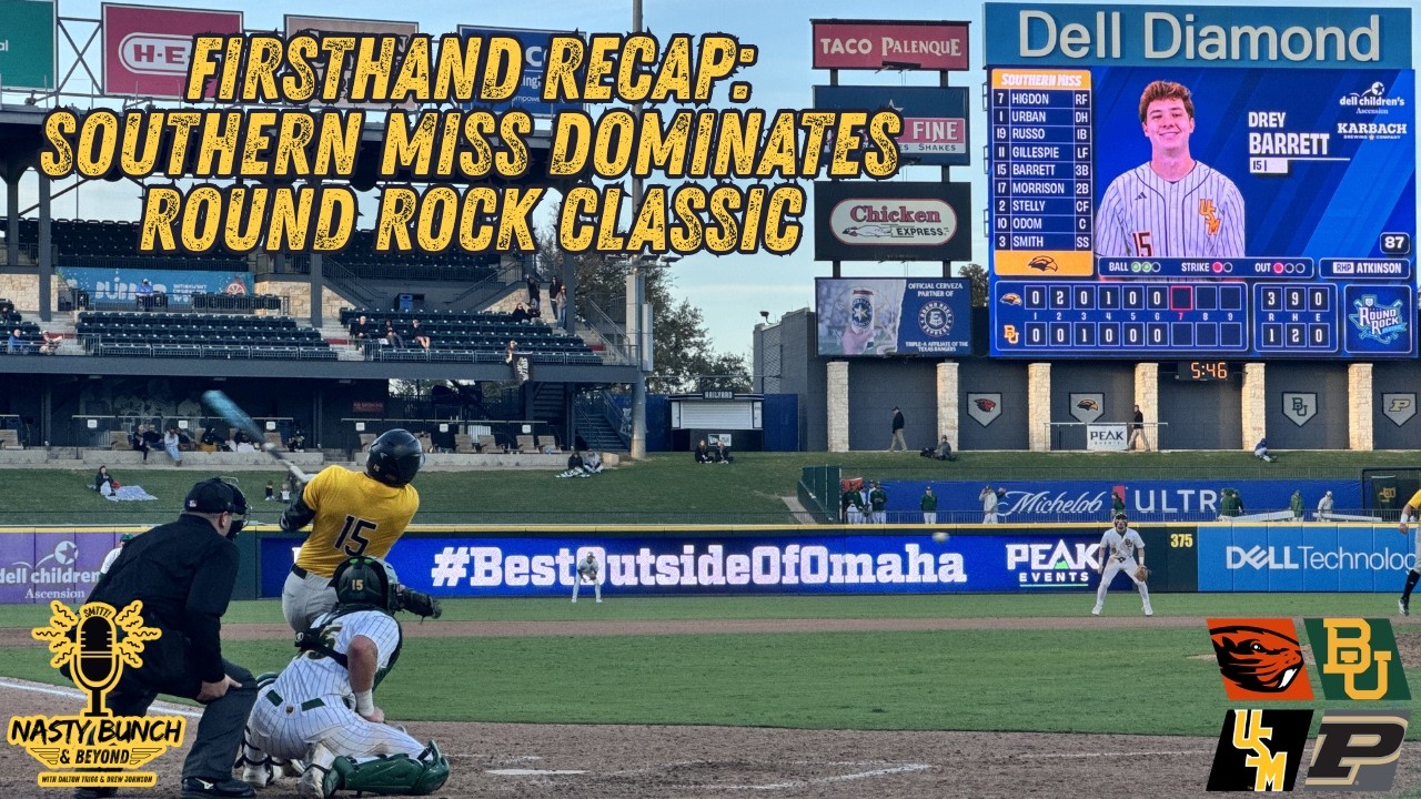 RECAP: Southern Miss Sweeps Round Rock Classic, Surges in NCAA Baseball Rankings