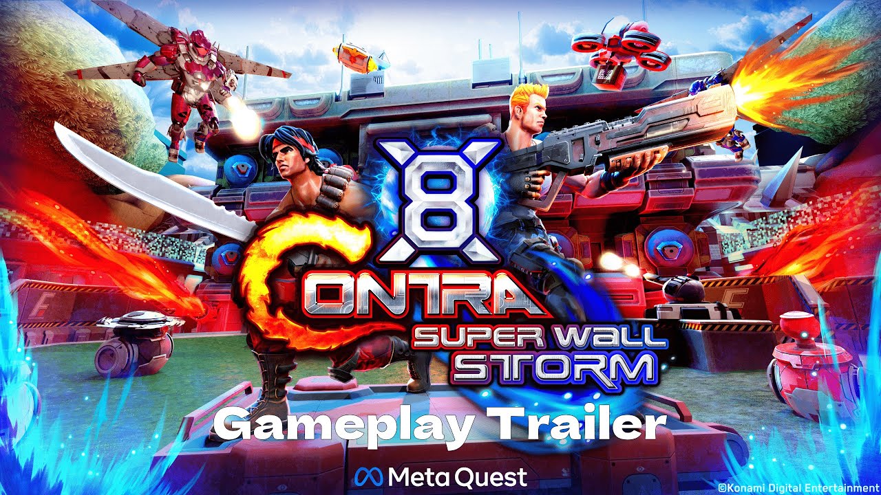 X8 Contra: Super Wall Storm | Gameplay Trailer | Meta Quest Platform