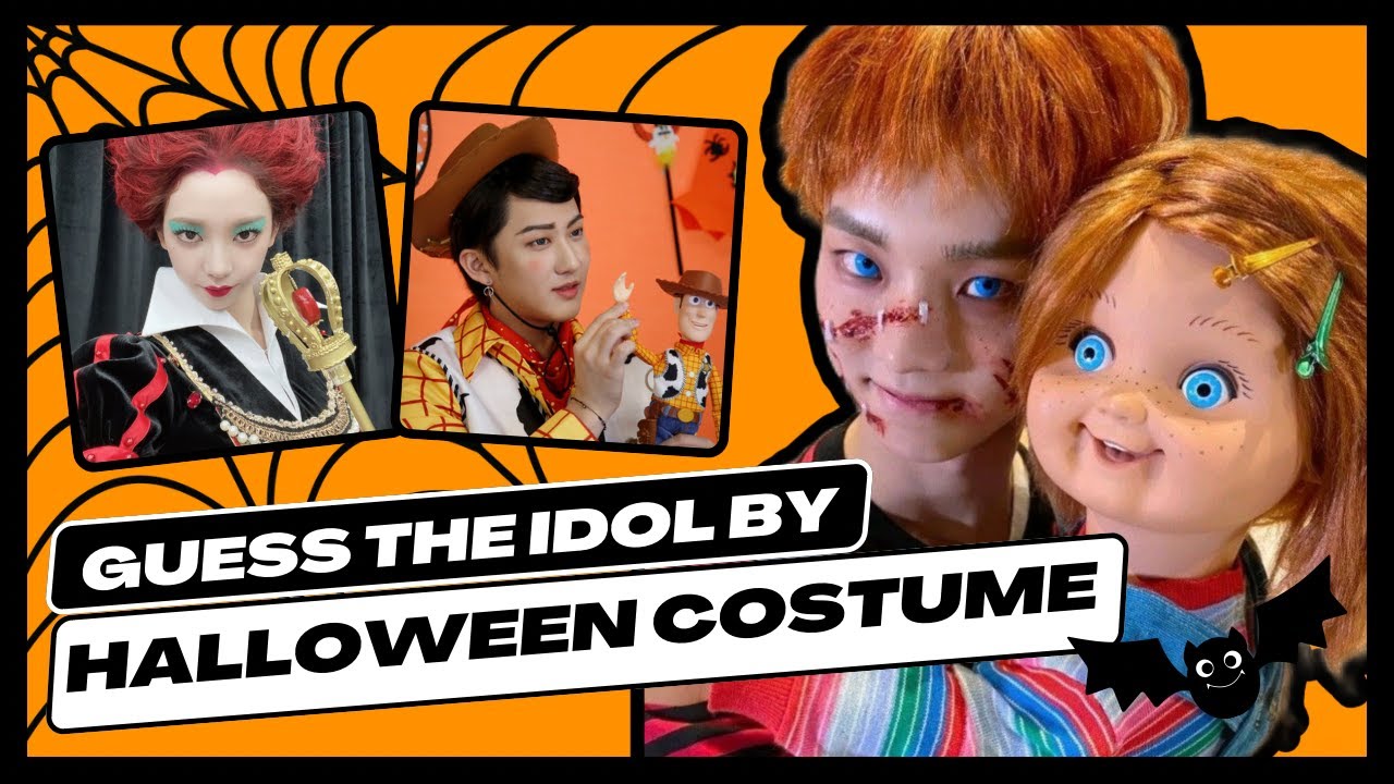 GUESS THE IDOL BY HALLOWEEN COSTUME [KPOP GAME] K-Pop Roulette