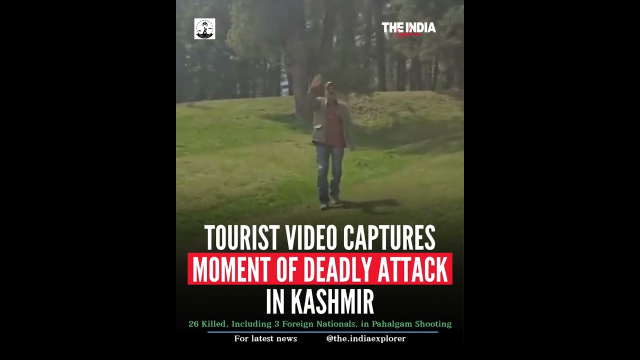 Pahalgam Terror Attack  Shocking Footage from Baisaran Valley &ndash; 26 Dead, 17 Injured in Kashmir