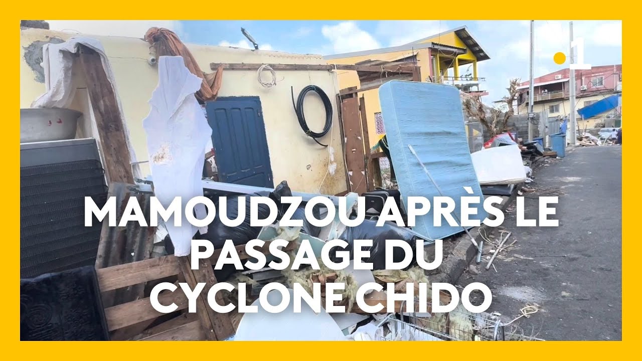 Cyclone Chido :  Mamoudzou le jour d'après