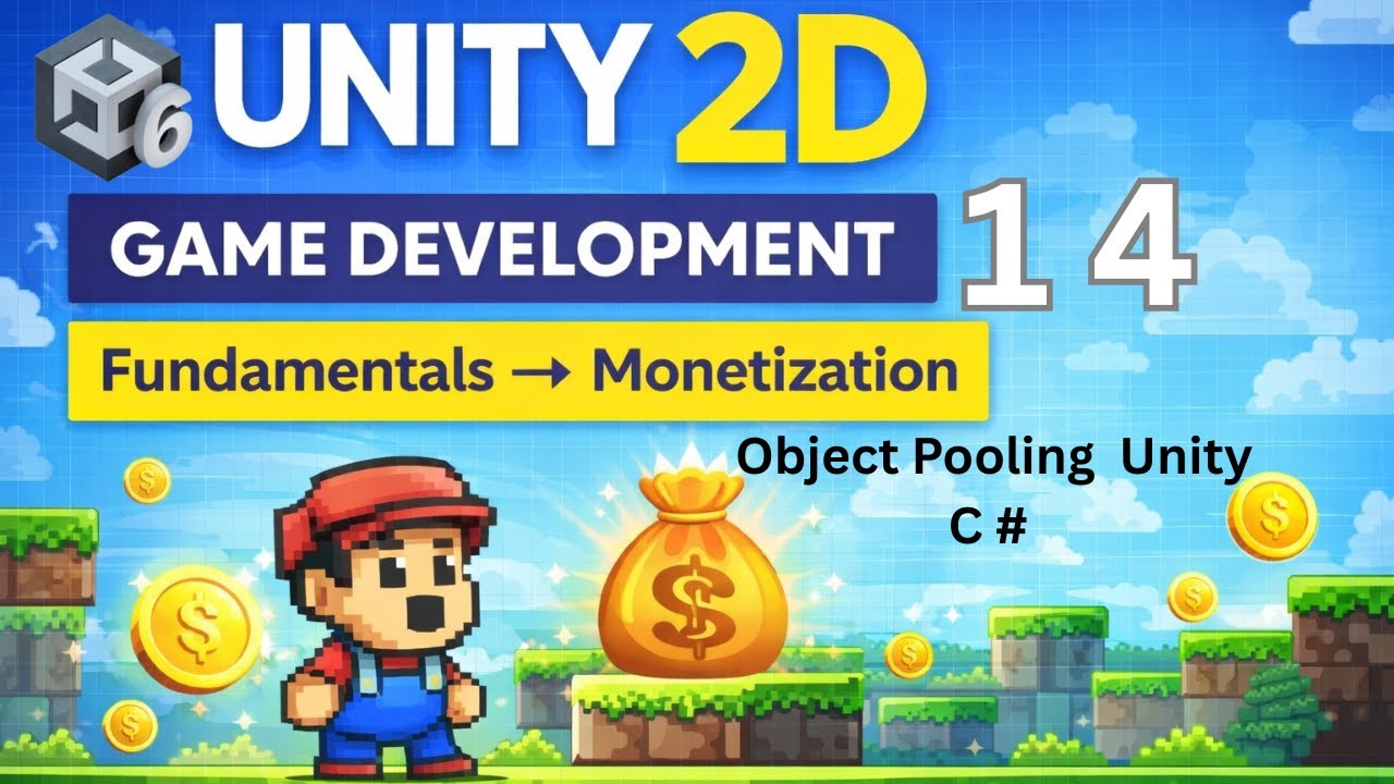 Курс по разработке игр в Unity 2D для начинающих: пулинг объектов, стр. 14 | Nested Mango
