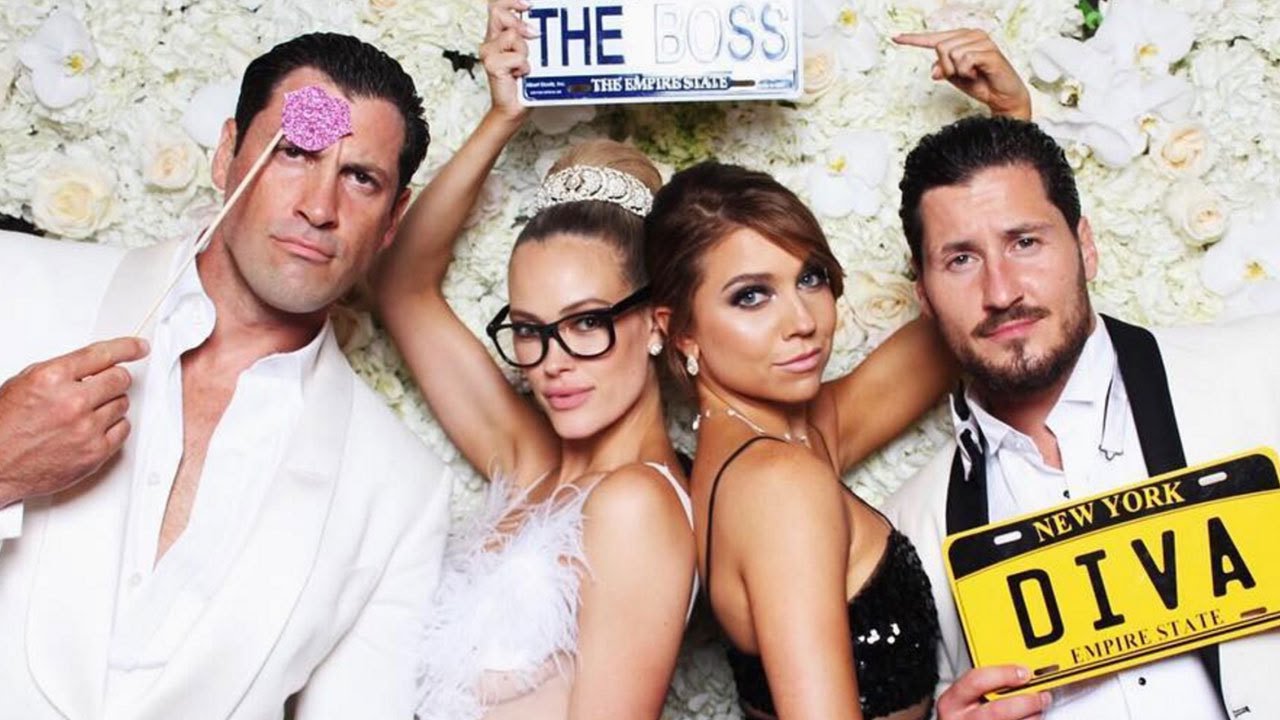 Val Chmerkovskiy and Jenna Johnson's PDA at Maks and Peta's Wedding Was Too Cute!