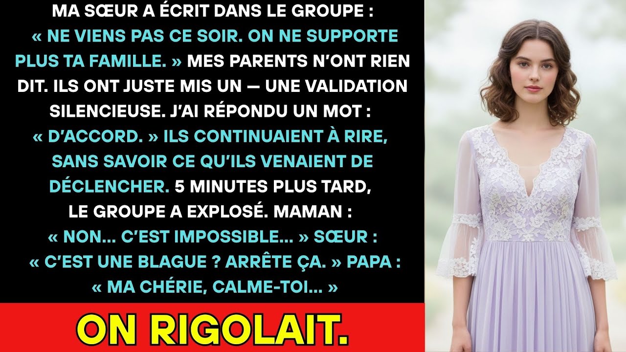 Ma Sœur A Écrit : « Ne Viens Pas À L’anniversaire. On Est Écœurés De Ta Famille ». Alors J’ai...