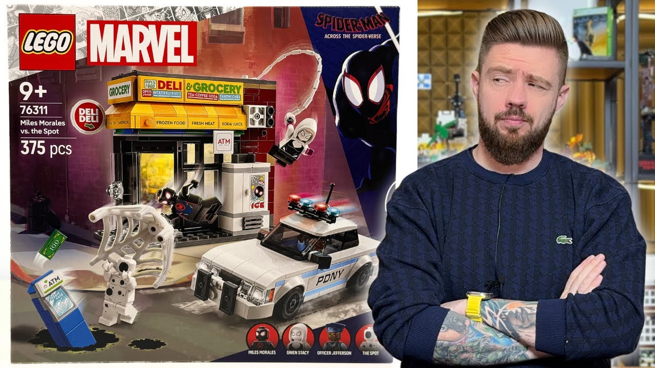 MILES MORALES KONTRA SPOT 🕷️ LEGO MARVEL 76311 RECENZJA