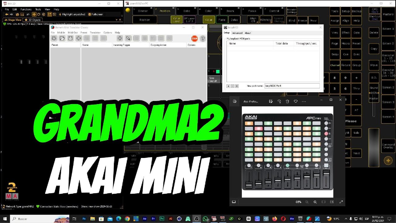 GRANDMA2 AKAI MINI