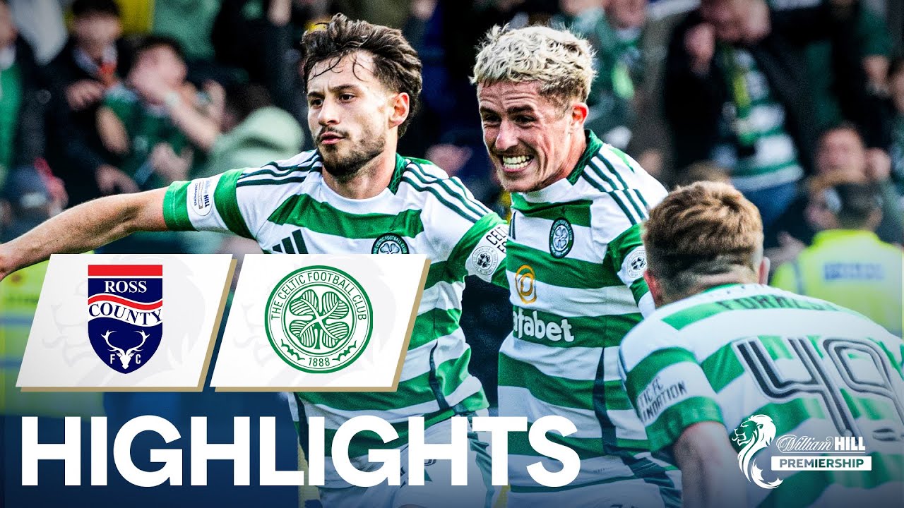 Ross County 1-2 Celtic | Last-Gasp Winner Maintains Celtic's 100% Start! | William Hill Premiership