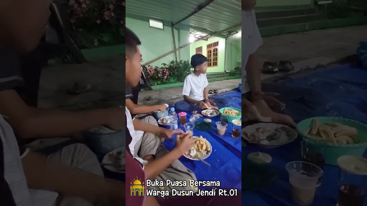 Pengajian sore dan bula puasa bersama di bulan ramadhan